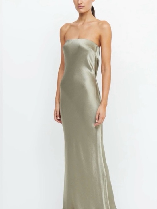 Bec & Bridge Dresses & Skirts - Bec + Bridge Strapless Moon Dress in Sage, Size 4